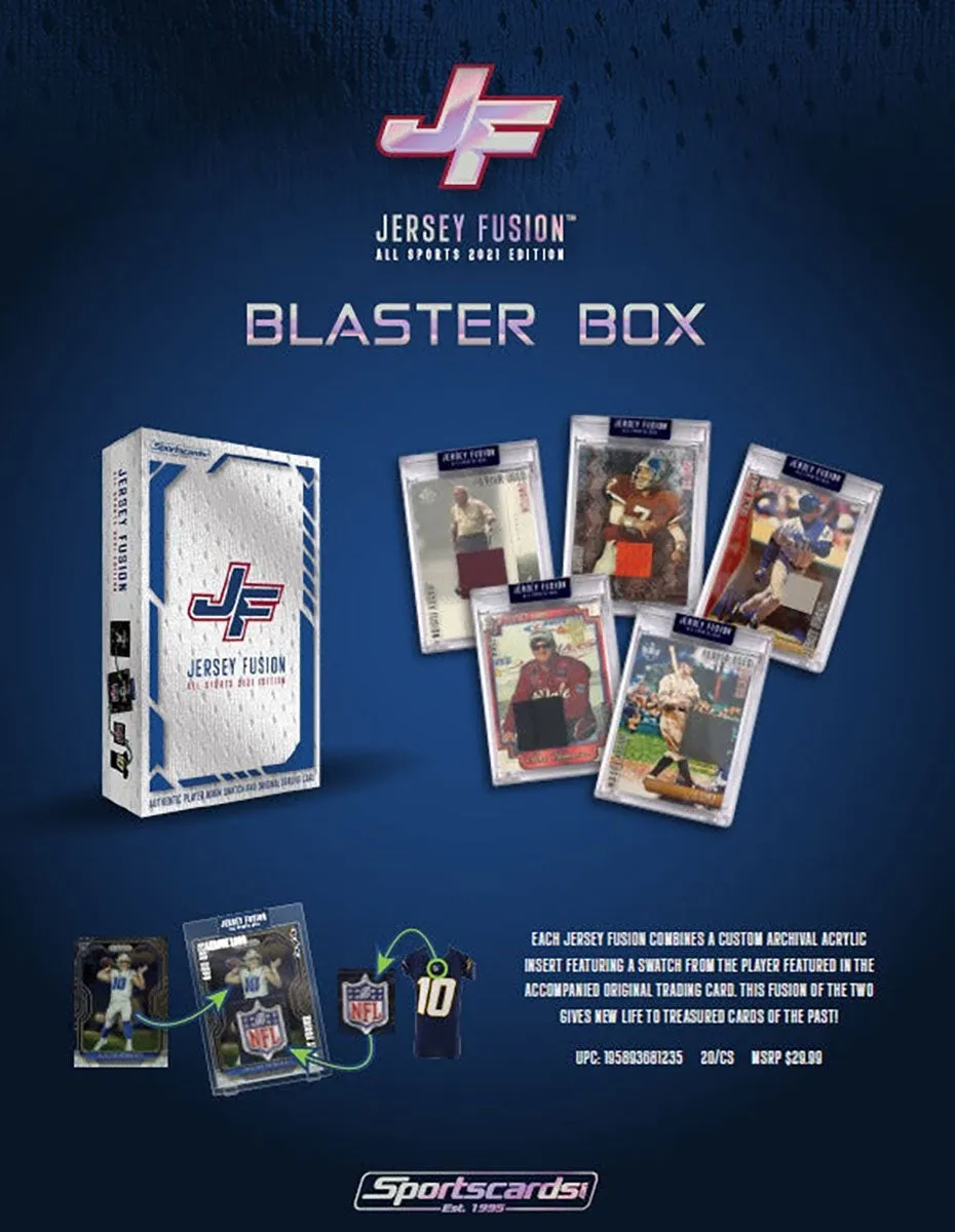 2021 Jersey Fusion All Sports BLASTER BOX Edition #68123