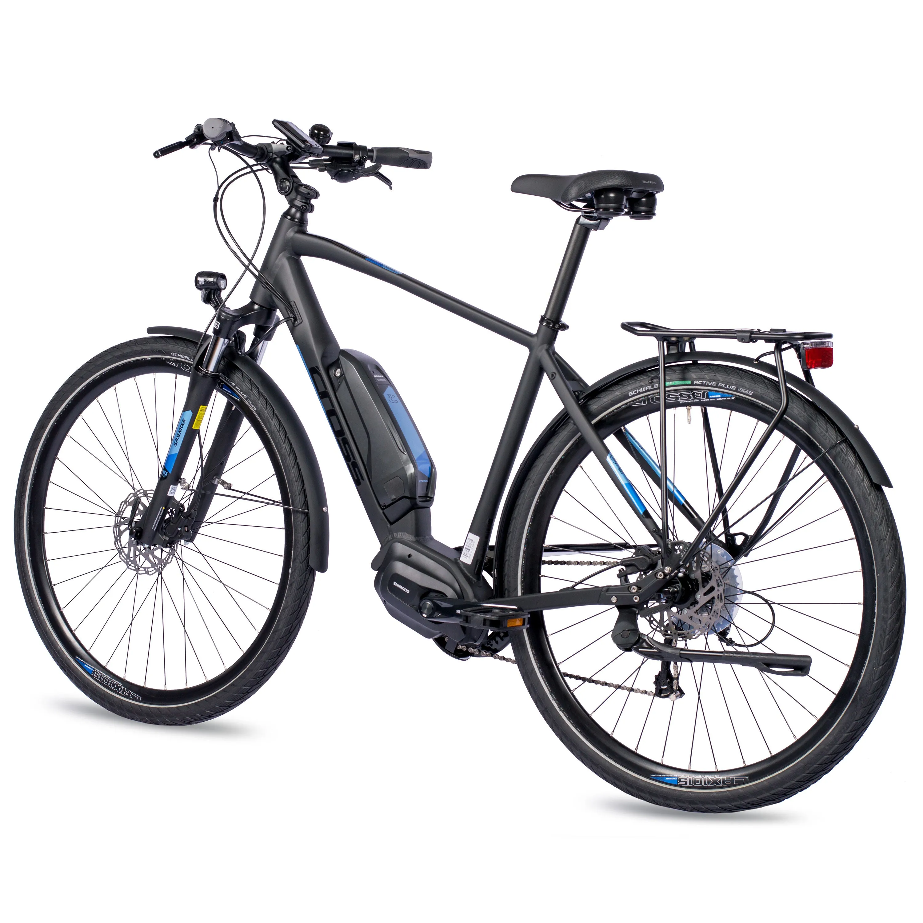 28 Zoll Herren E-Bike Trekking Fahrrad  V-TRON SHIMANO STеPS E-5000 418 Wh 9 x GANG SHIMANO RD-T3000