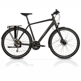 28 Zoll Herren XXL Trekking Fahrrad TR.2880 Trekkingbike 27 x Gang Shimano DEORE RD-M592 SGS Schwarz