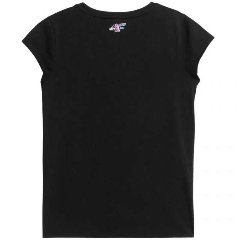 4F Junior Everyday T-shirt - Deep Black