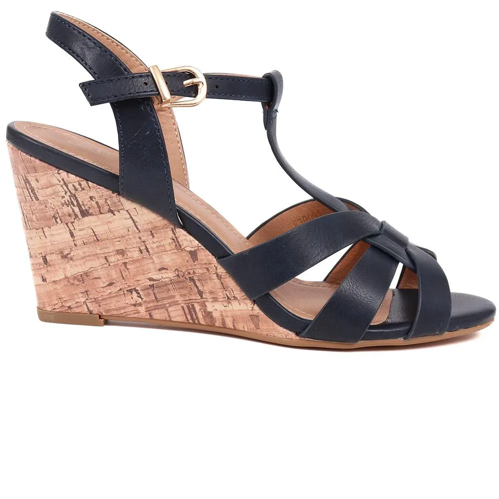 Adjustable Wedge Sandals  - BELTREN39001 / 325 500