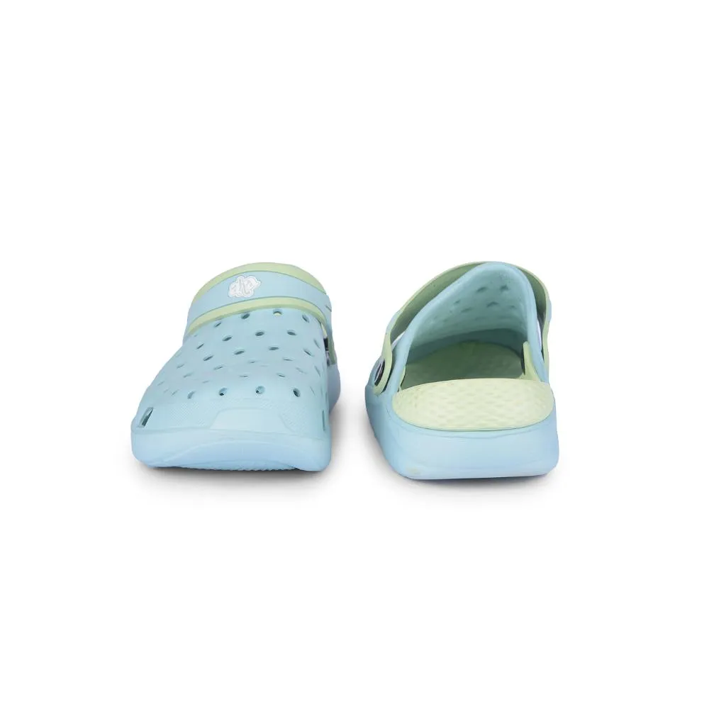 AHA By Liberty XT-801-1 Casual Clogs For Women(Sky Blue)