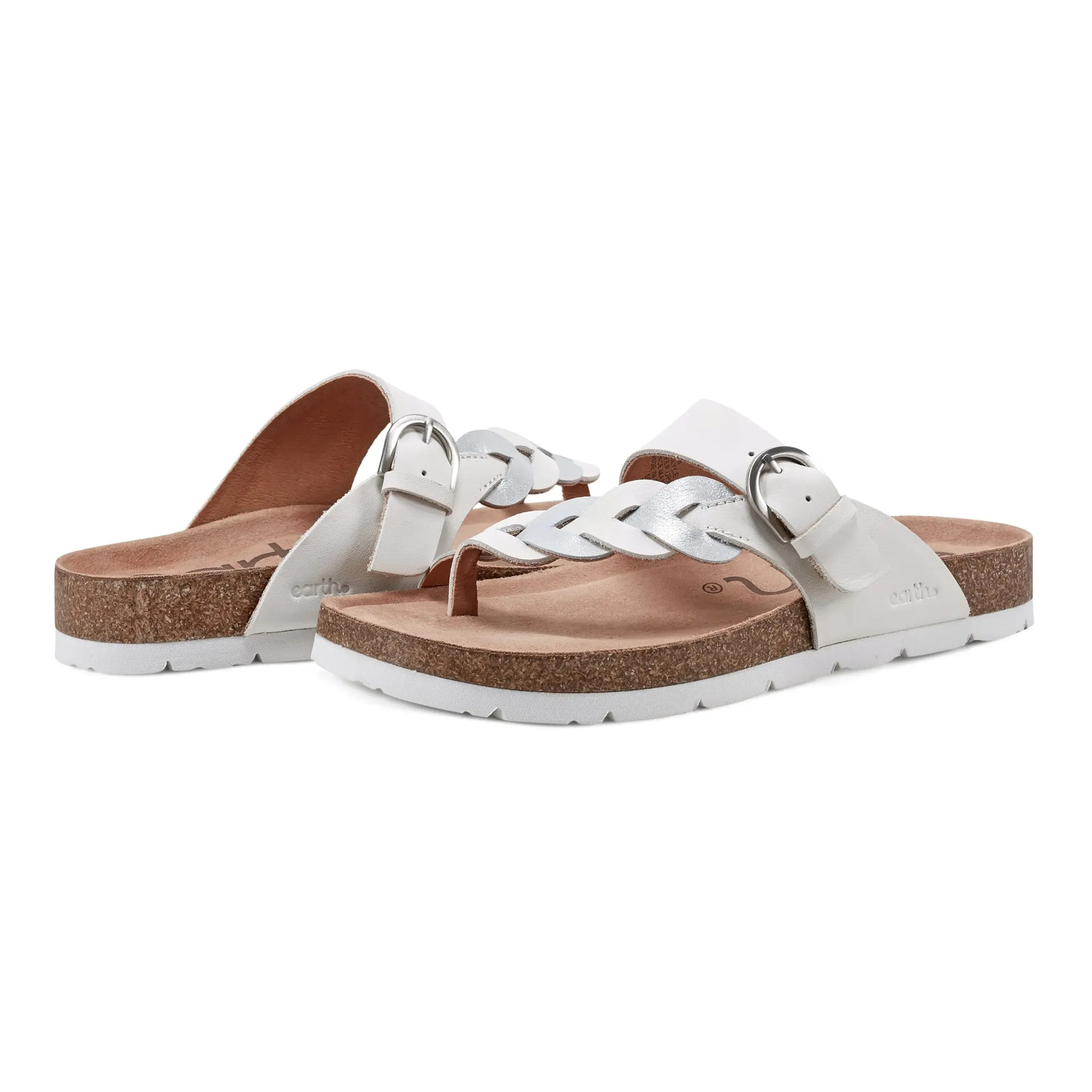 Alyce Casual Braided Flat Slip-On Sandals