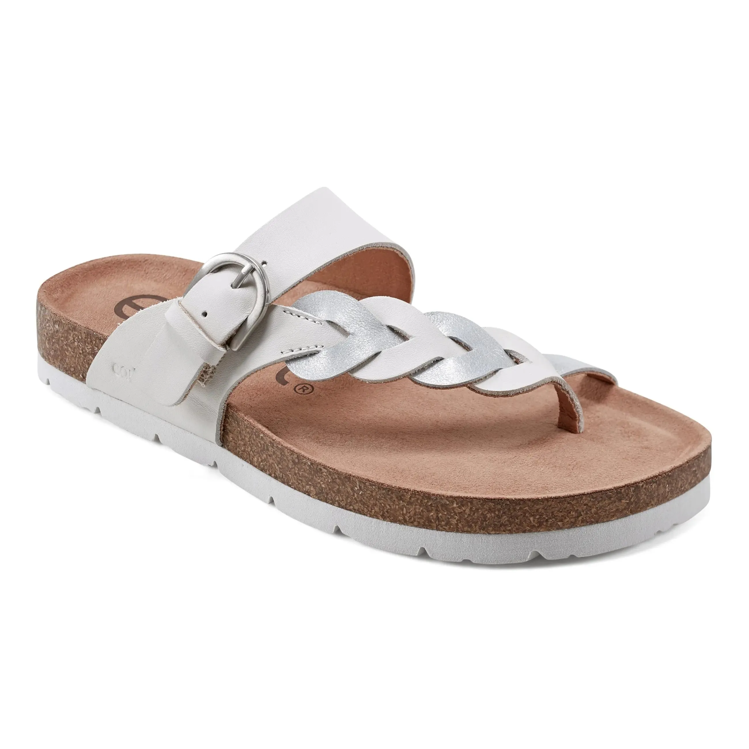 Alyce Casual Braided Flat Slip-On Sandals