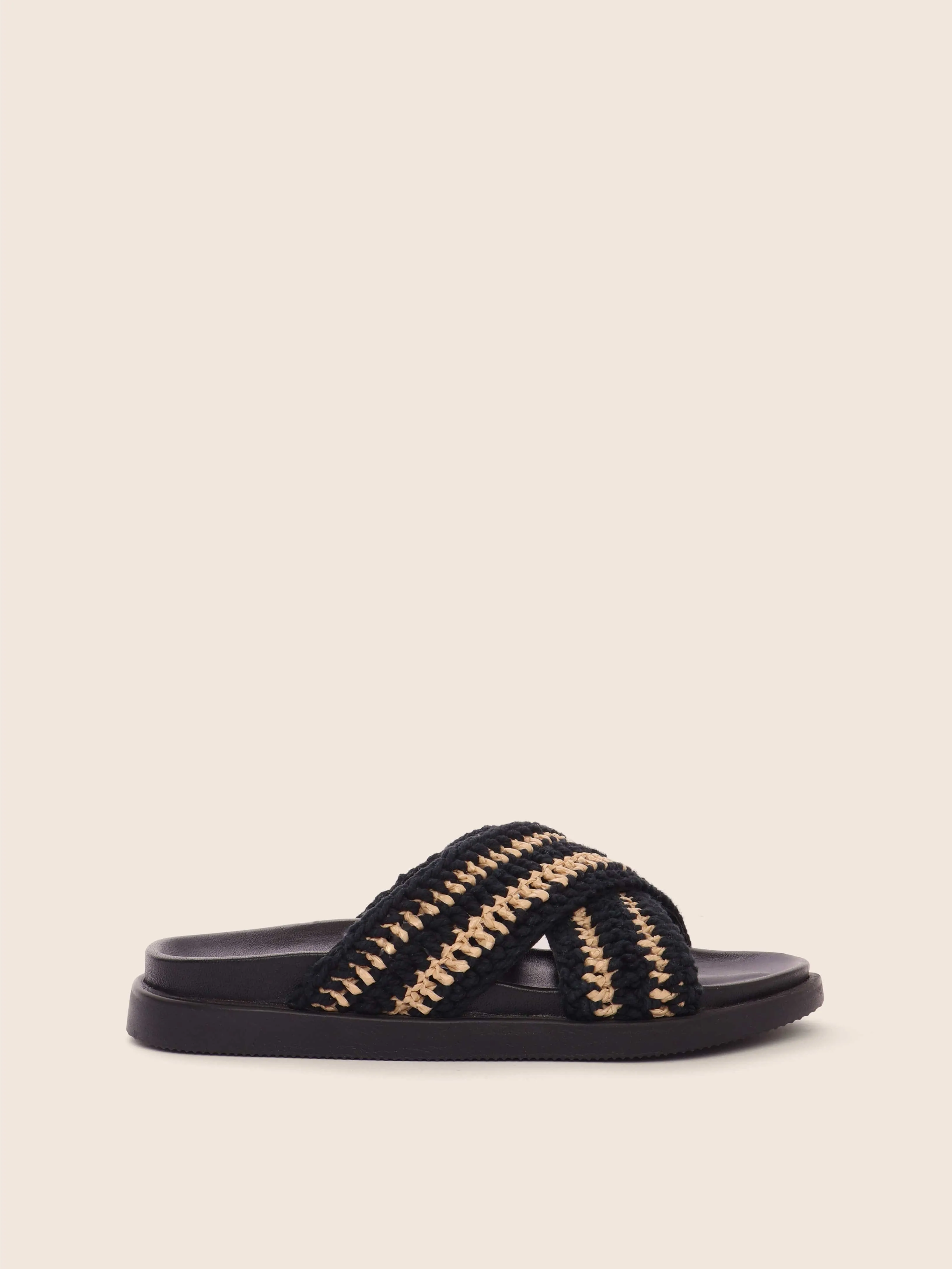 Aria Black Sandal