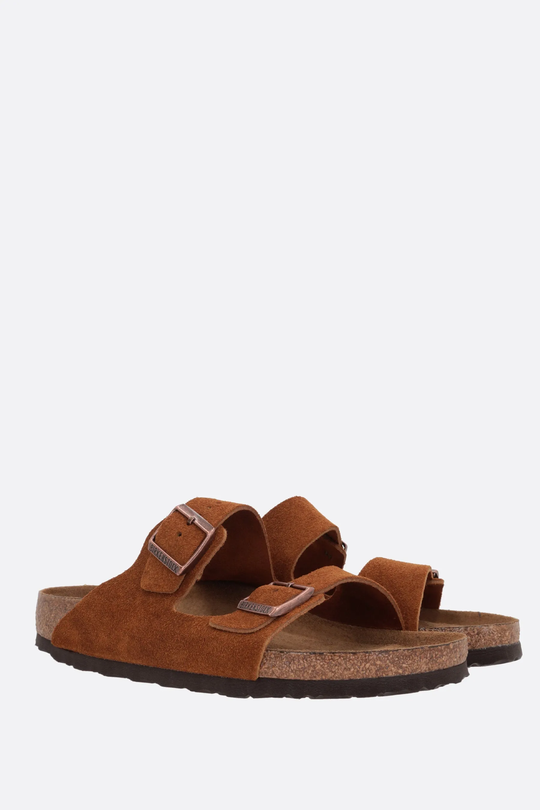 Arizona BS suede flat sandals (Narrow Fit)