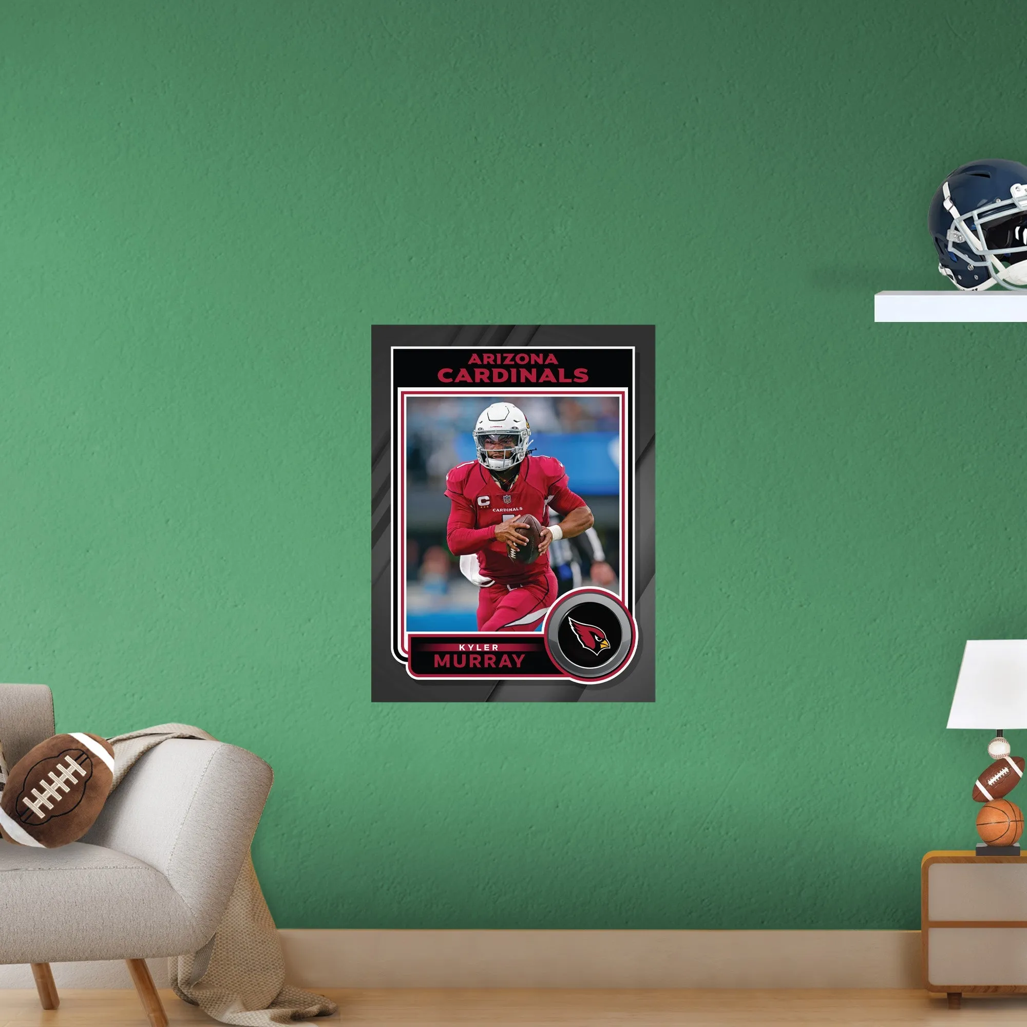 Arizona Cardinals: Kyler Murray Poster - Officially Licensed NFL Removable Adhesive Decal