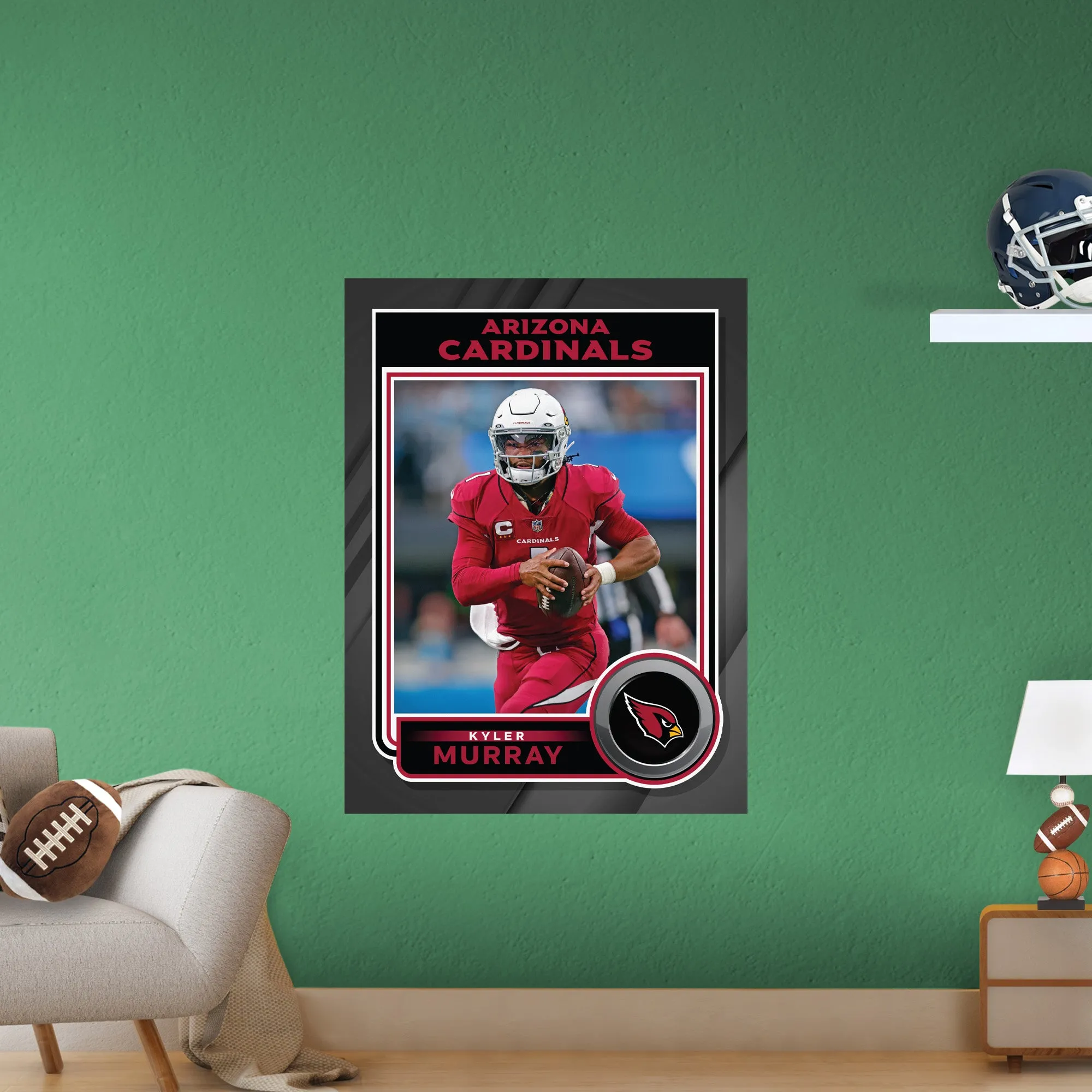 Arizona Cardinals: Kyler Murray Poster - Officially Licensed NFL Removable Adhesive Decal