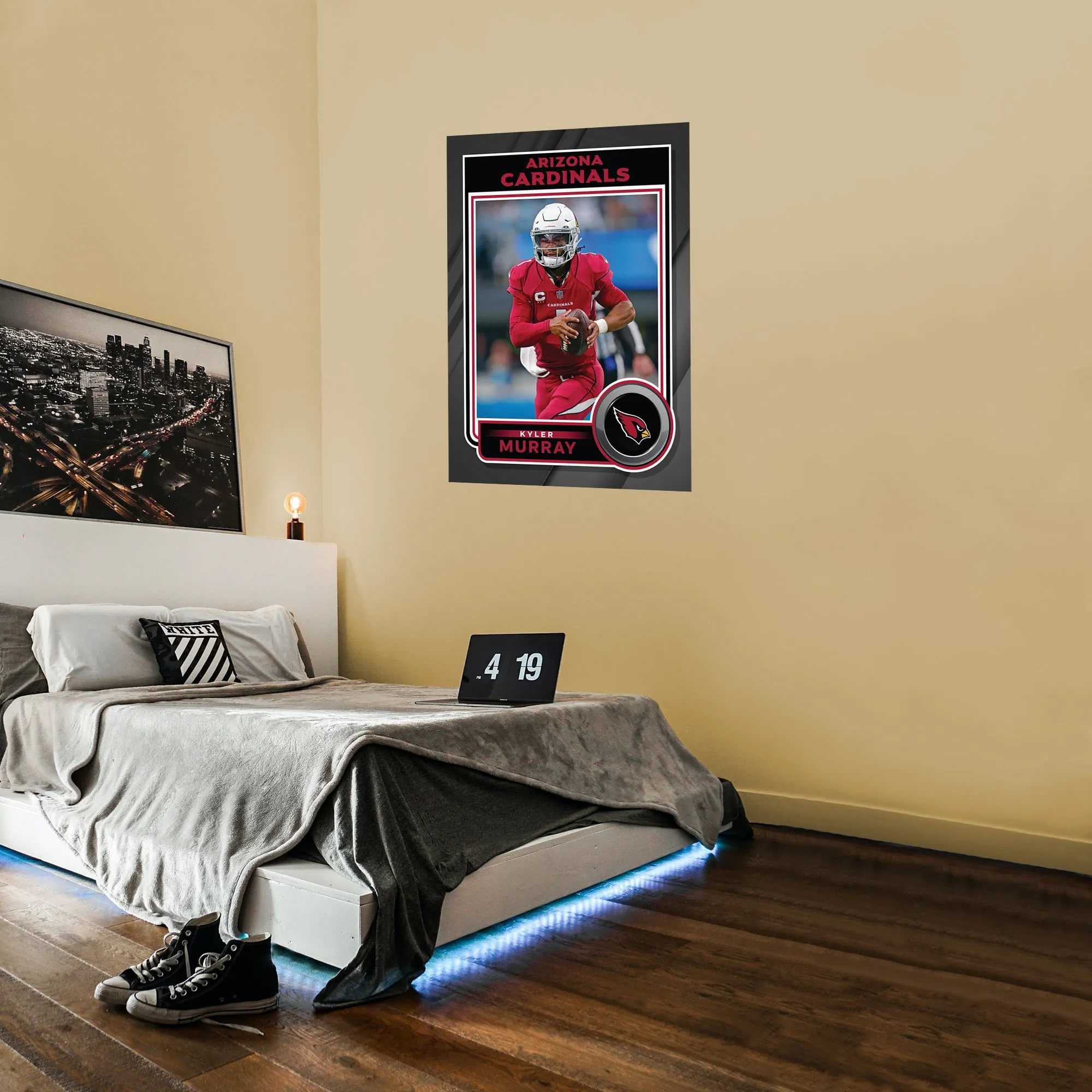 Arizona Cardinals: Kyler Murray Poster - Officially Licensed NFL Removable Adhesive Decal