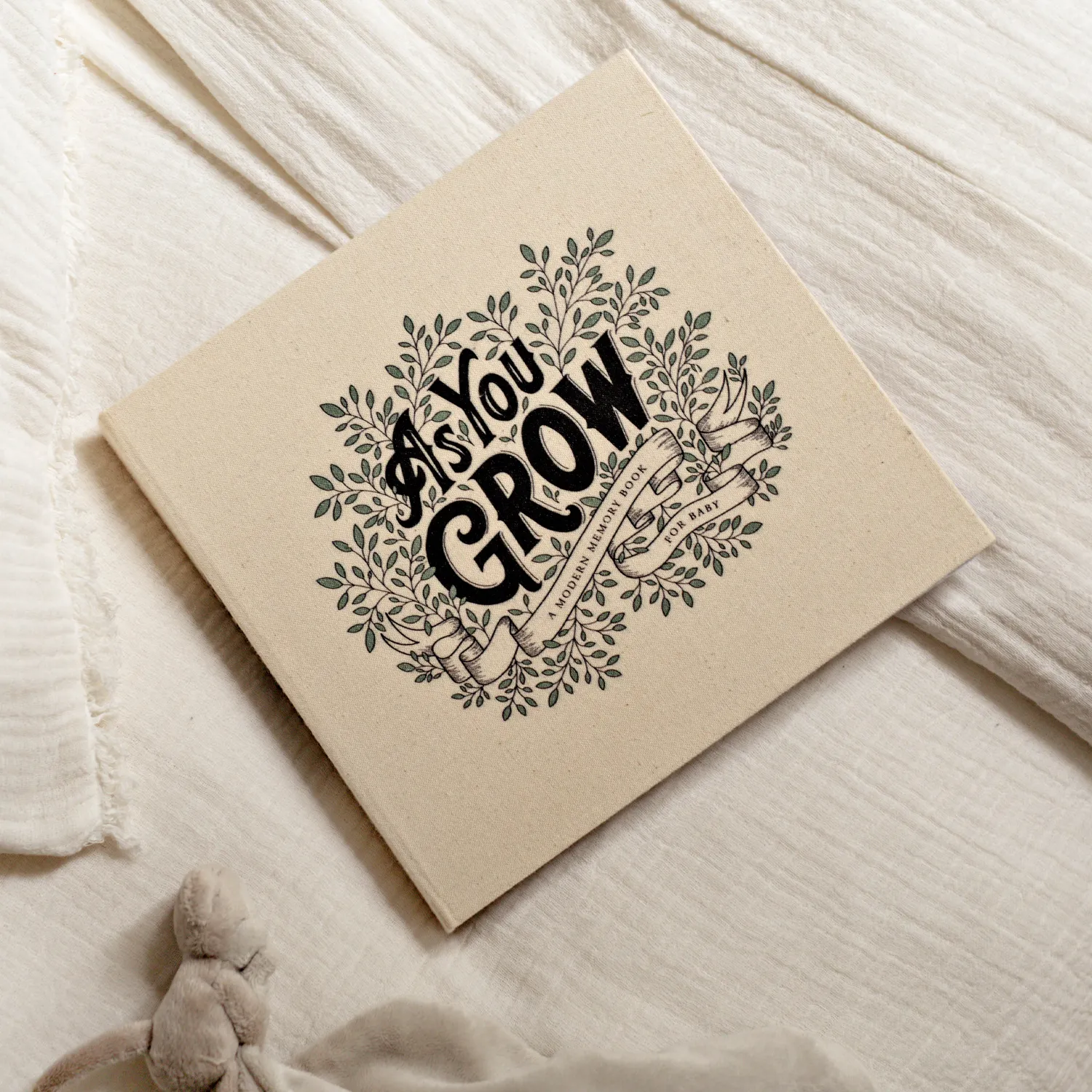 As You Grow: A Modern Memory Book for Baby