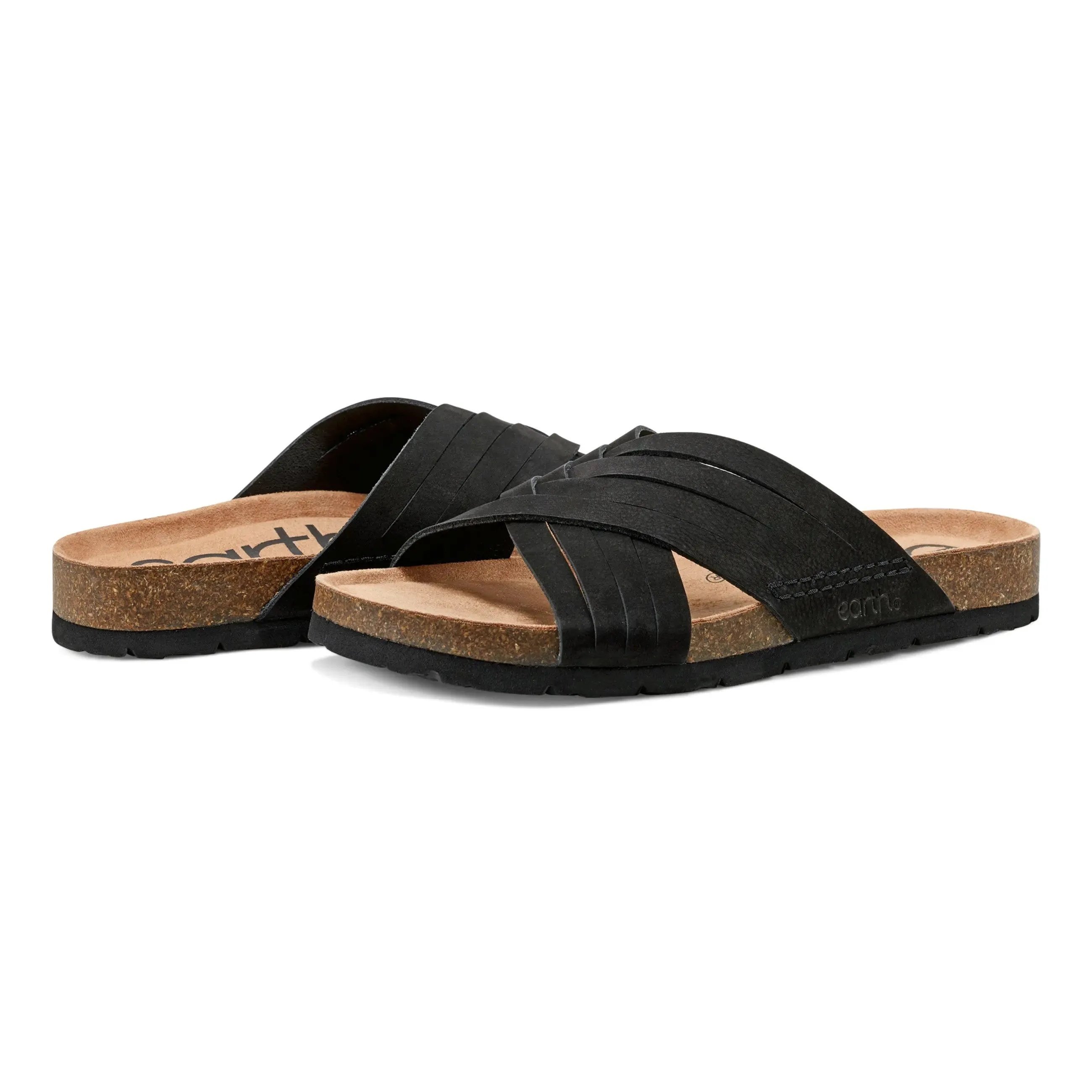 Atlas Square Toe Slip-on Strappy Casual Sandals