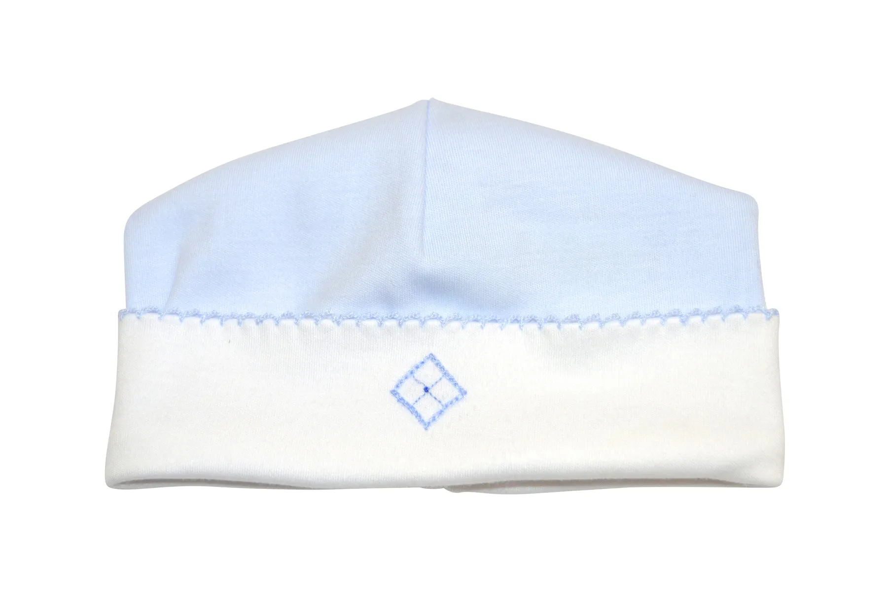 Baby Boy's Blue Diamond Hat