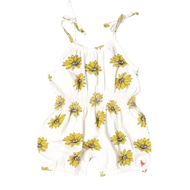 Baby Girls Organic Luna Romper - Floating Daisy