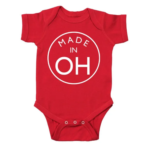 Baby Made In Oh Baby One Piece