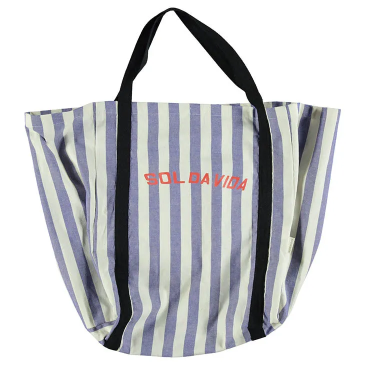 Bag, Blue Stripes "Sol Da Vida"