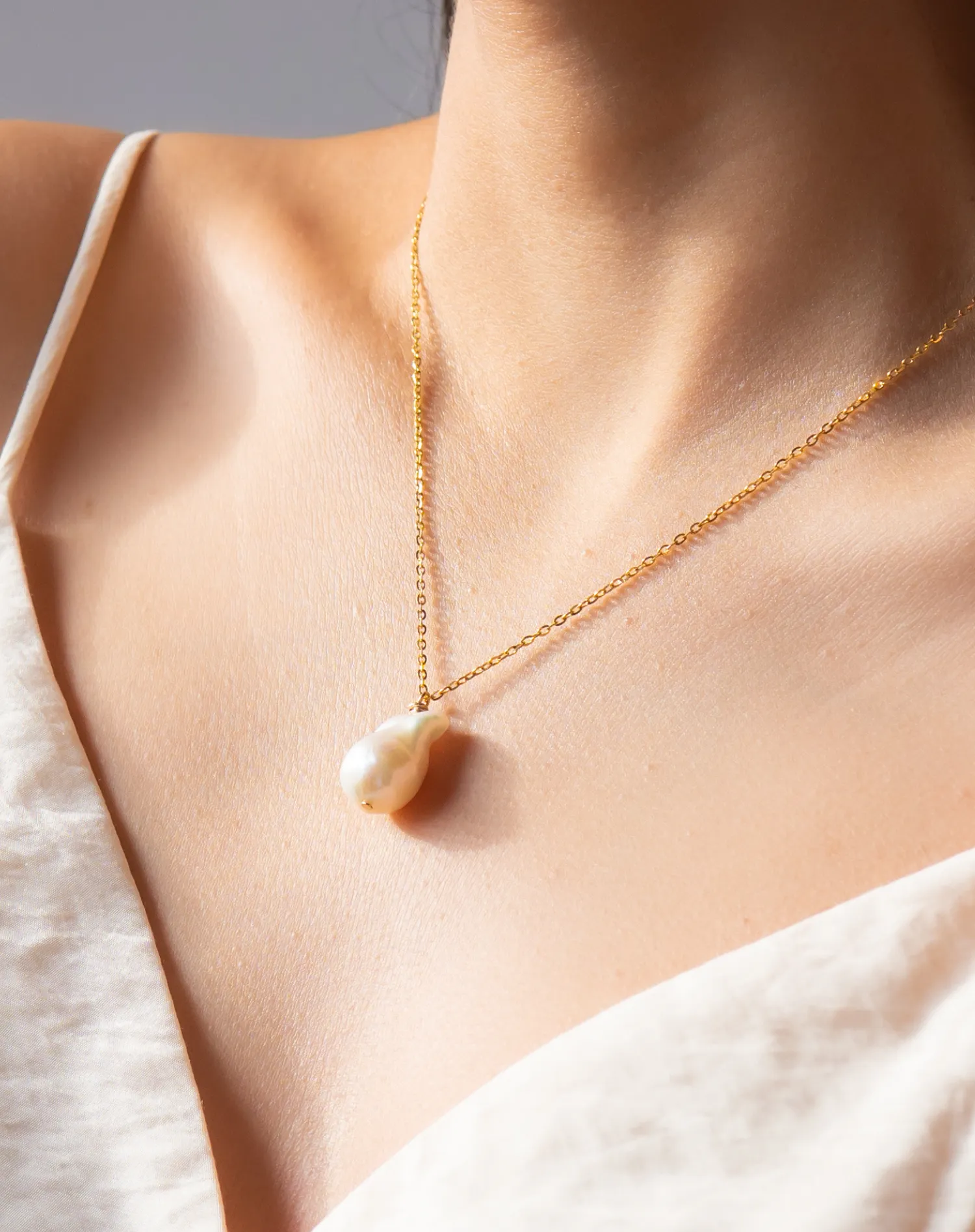 Baroque Pearl Necklace