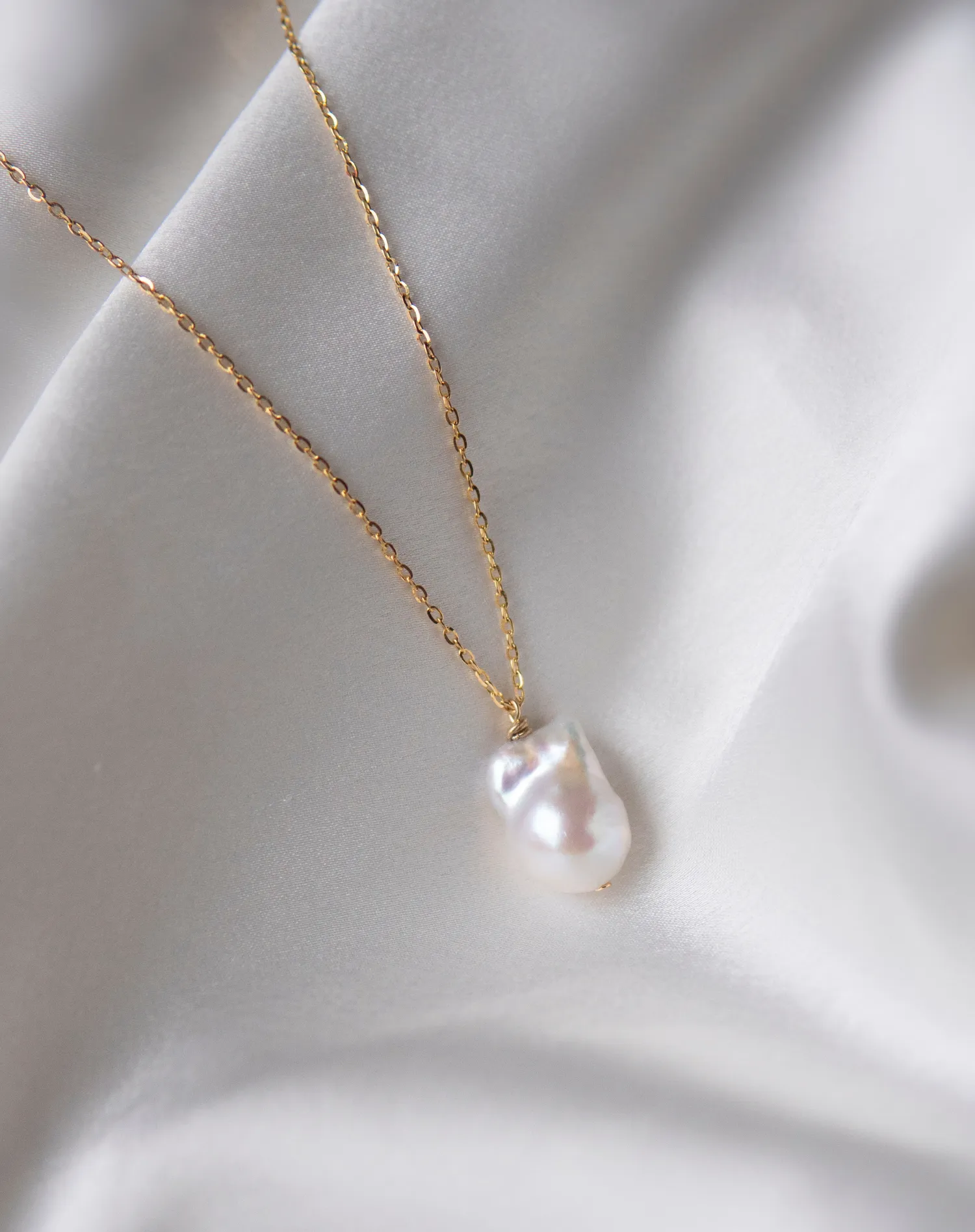 Baroque Pearl Necklace