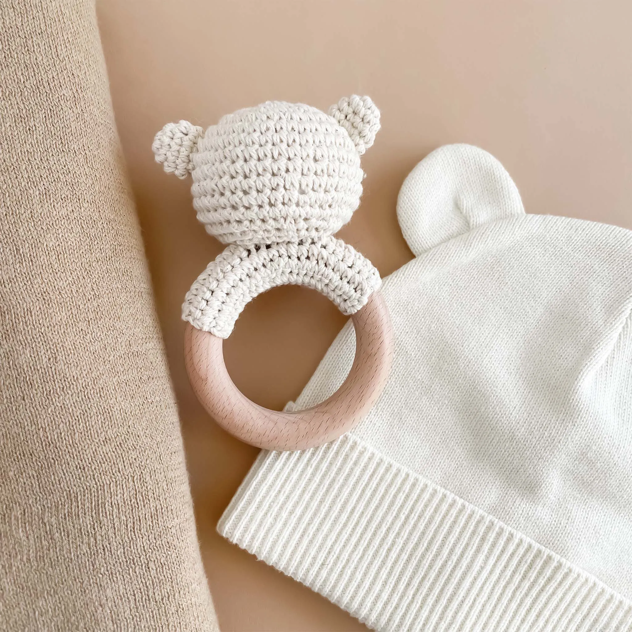 Bear Rattle Teether