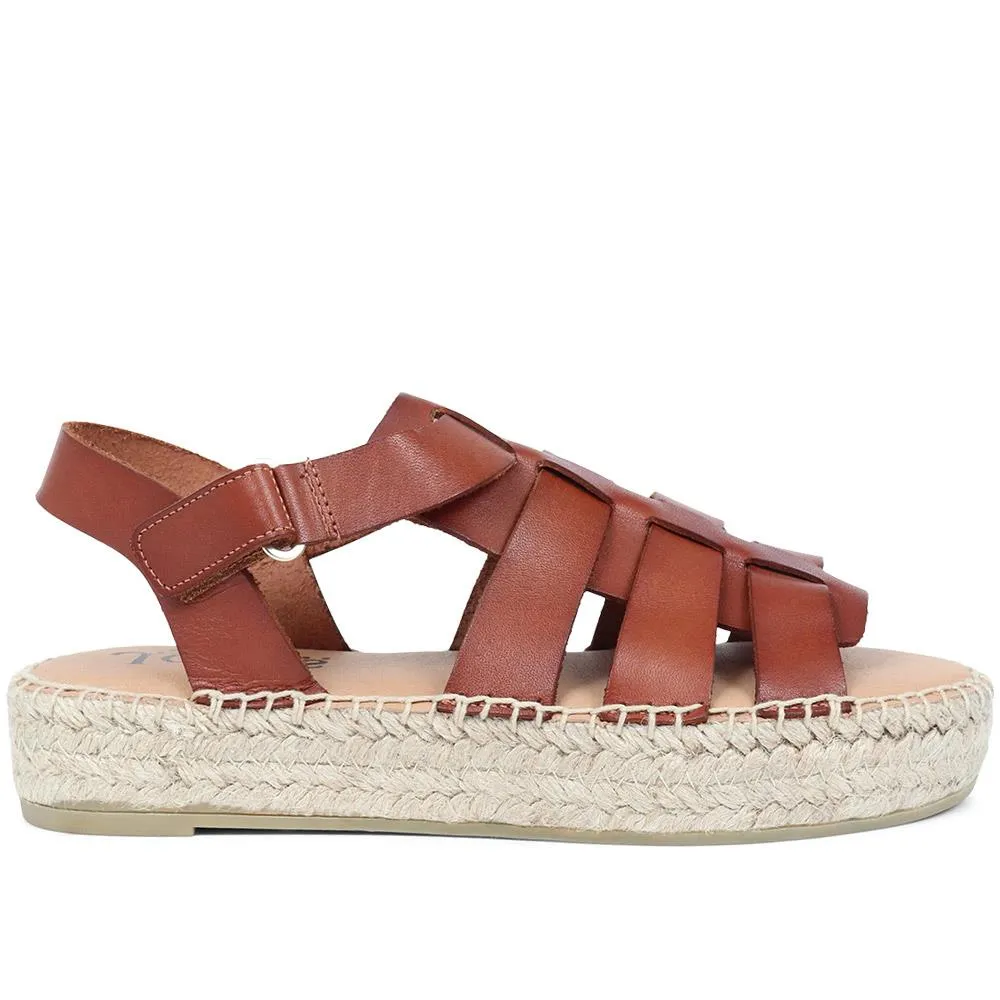 Belisa Gladiator Flatform Sandals - BELISA / 323 671