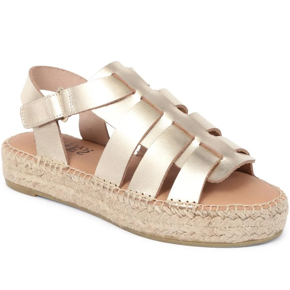 Belisa Gladiator Flatform Sandals - BELISA / 323 671