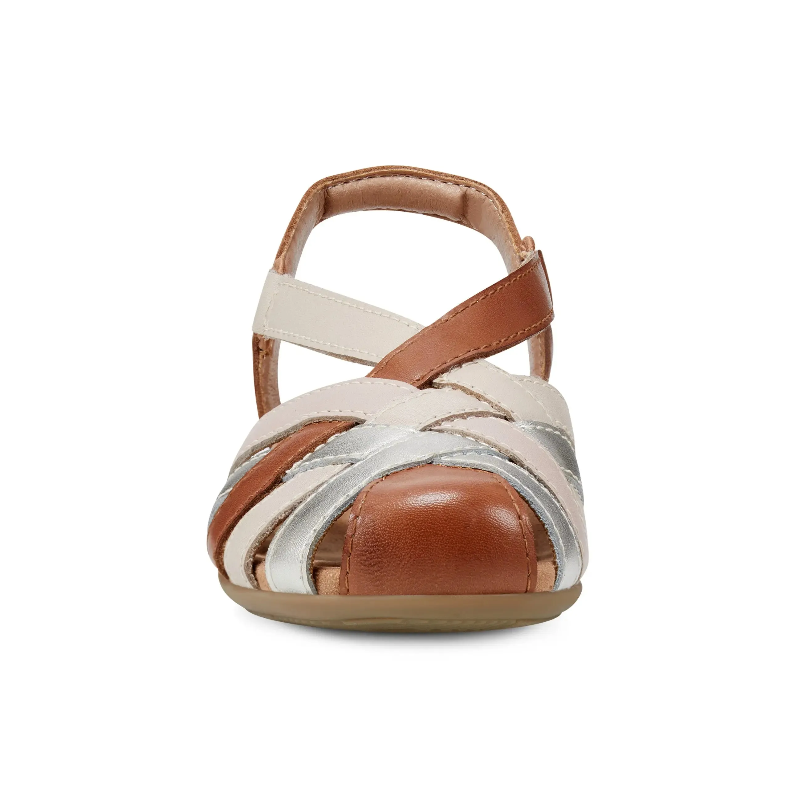 Berri Woven Casual Round Toe Slip-on Sandals