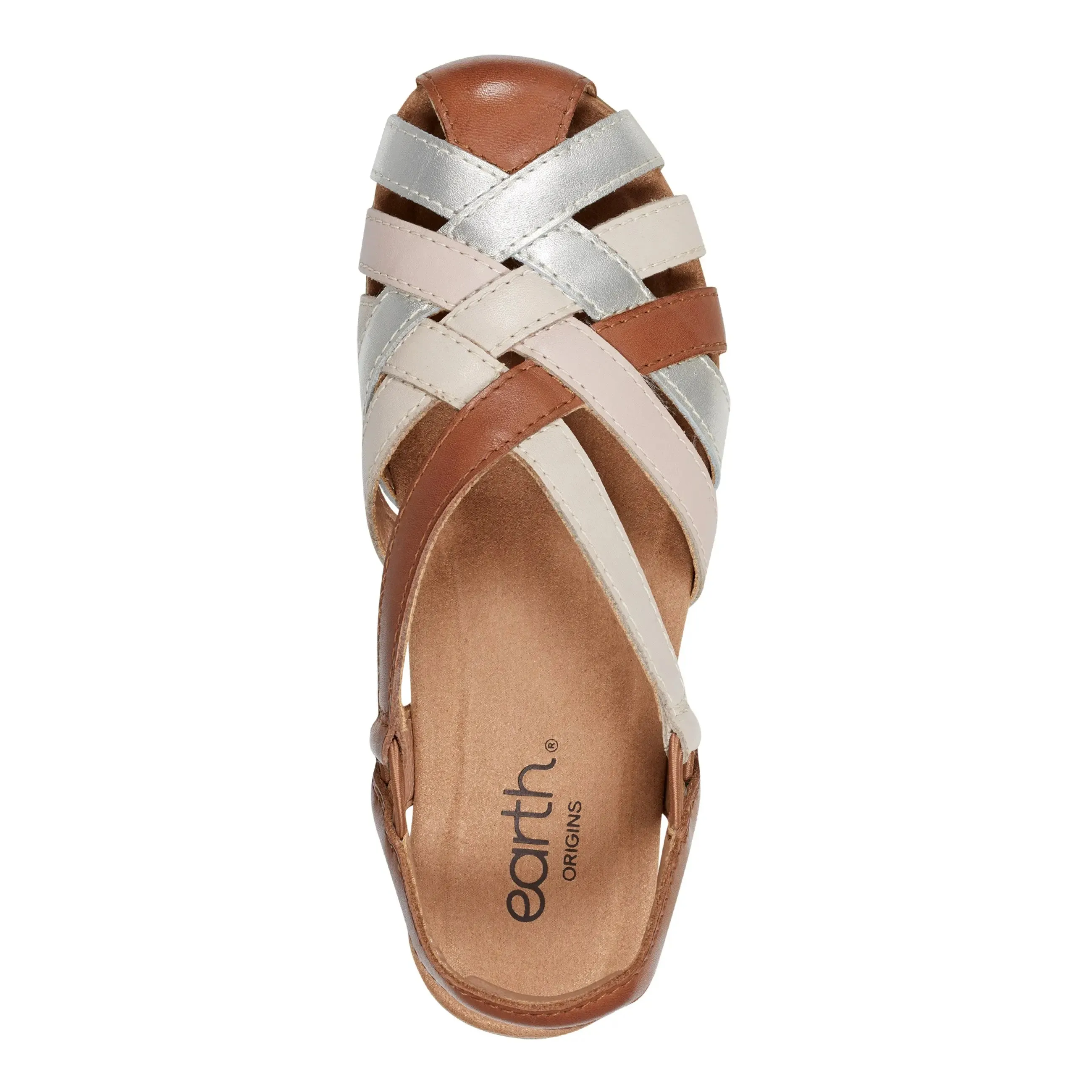 Berri Woven Casual Round Toe Slip-on Sandals