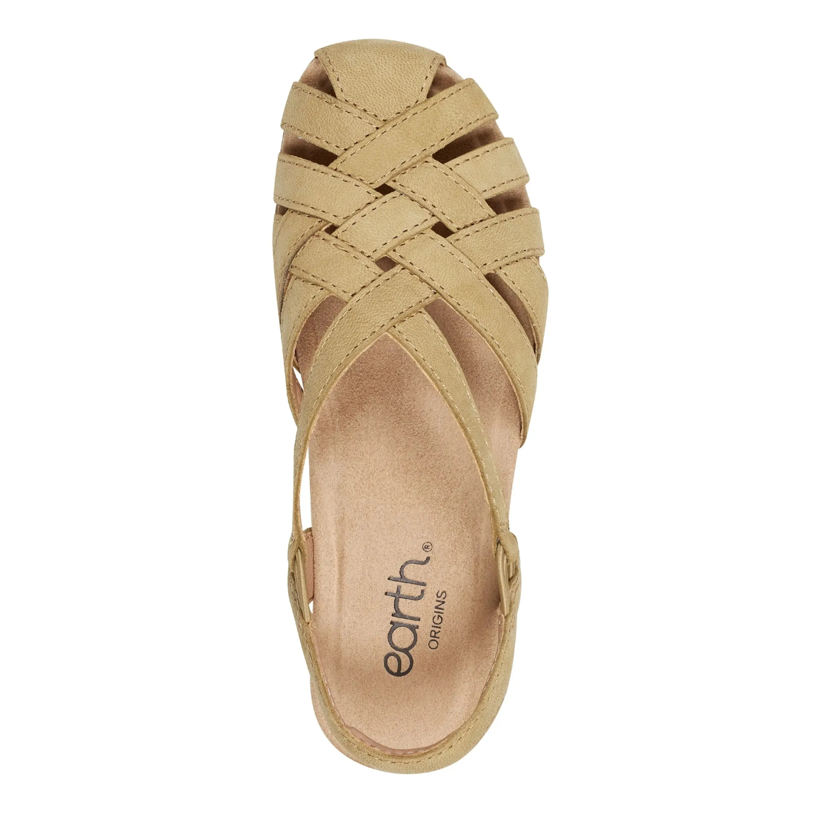 Berri Woven Casual Round Toe Slip-on Sandals