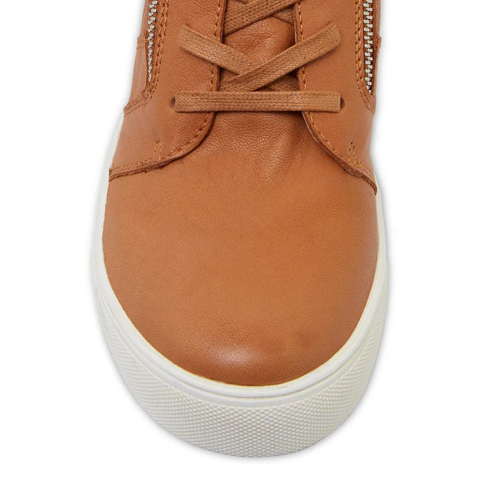 Bingo Sneaker in Tan Leather