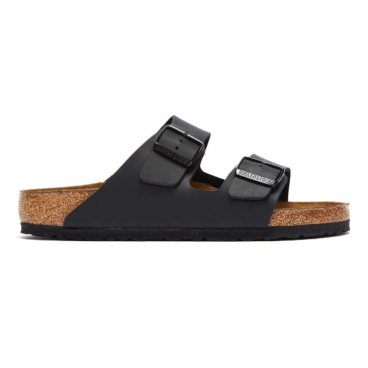 Birkenstock Arizona Birko-Flor Womens Black Narrow Sandals