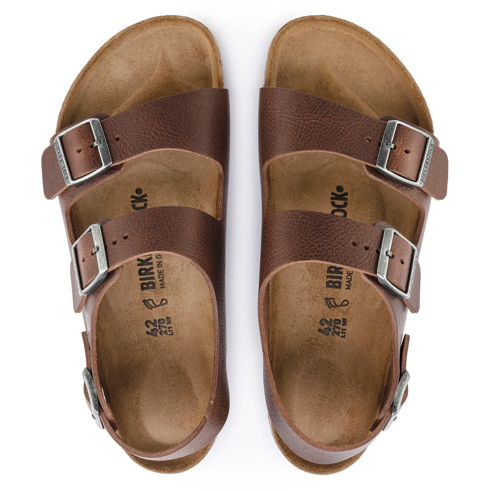 Birkenstock Milano - Classic Footbed Vintage Leather