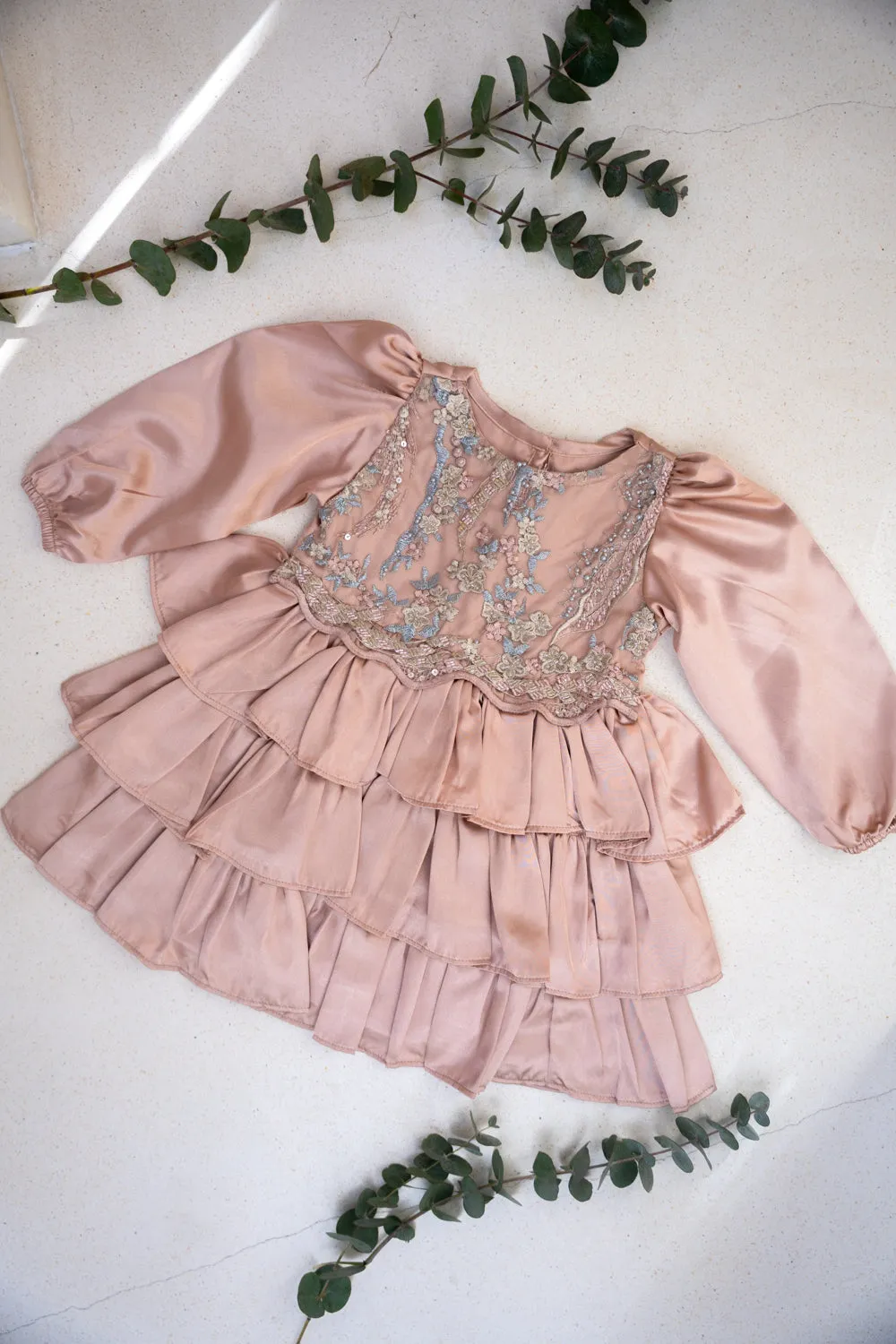 Blossom Dreams Ruffle Baby Dress