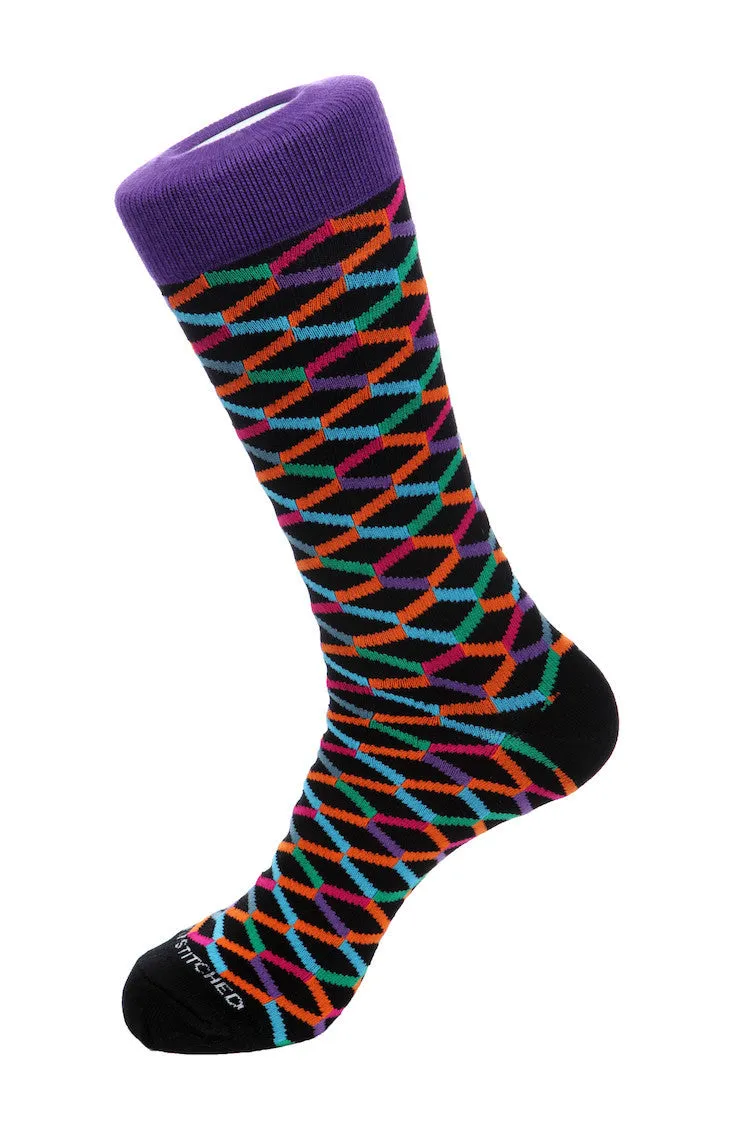 Chain Stripe Sock