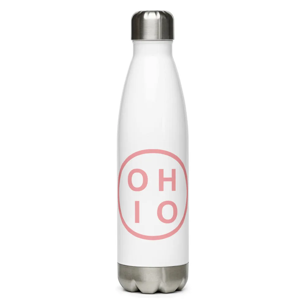 Circle Ohio Stainless Steel Water Bottle