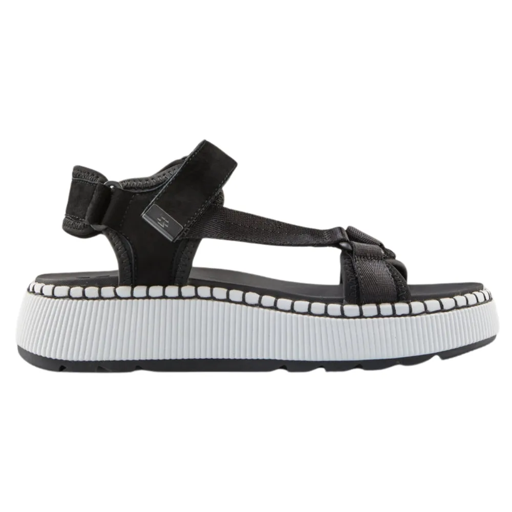 Cougar Spray Luxmotion Nylon and Suede Black Sandal (Women's)