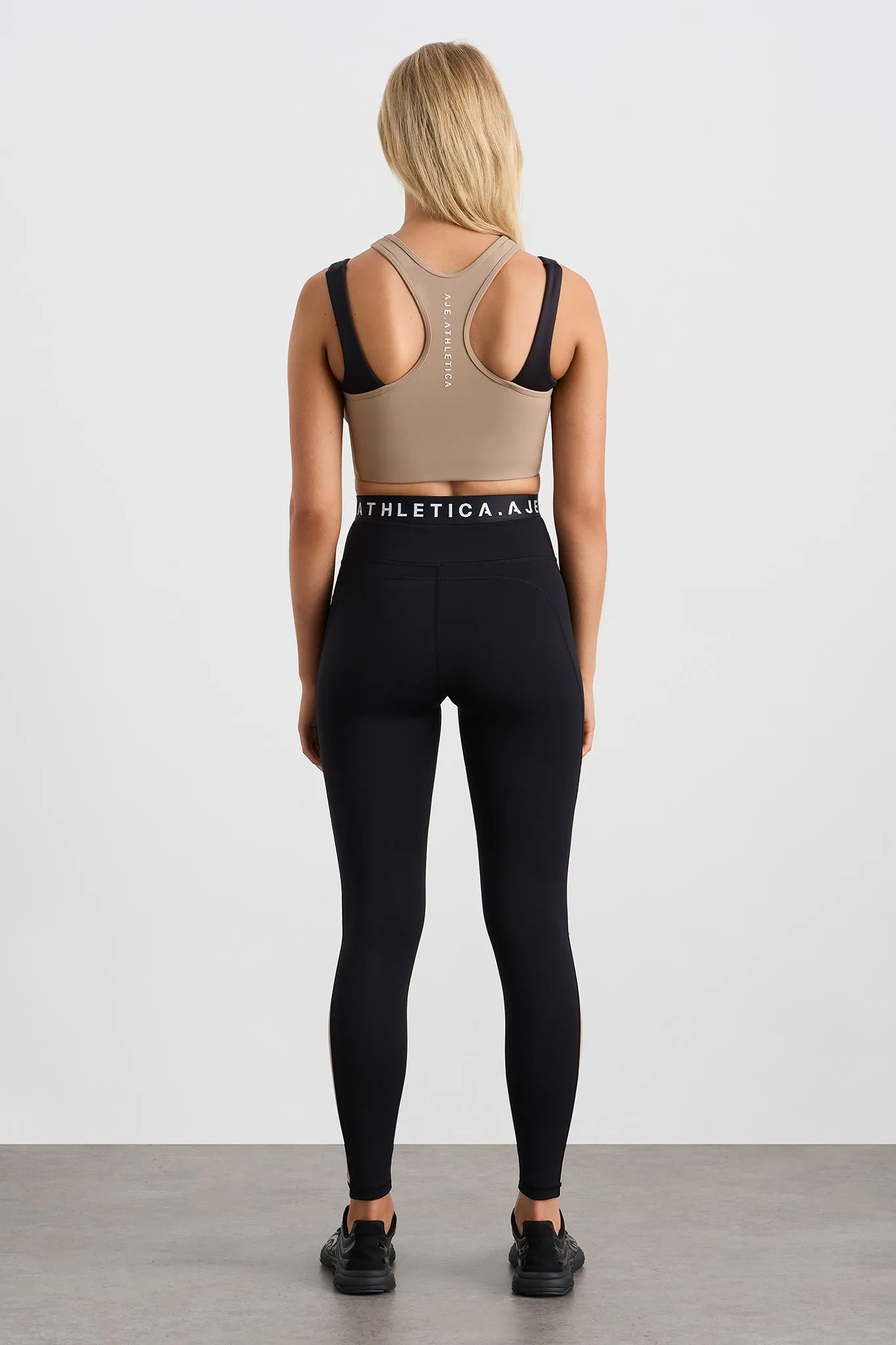 Cropped Layered Sport Tank 159