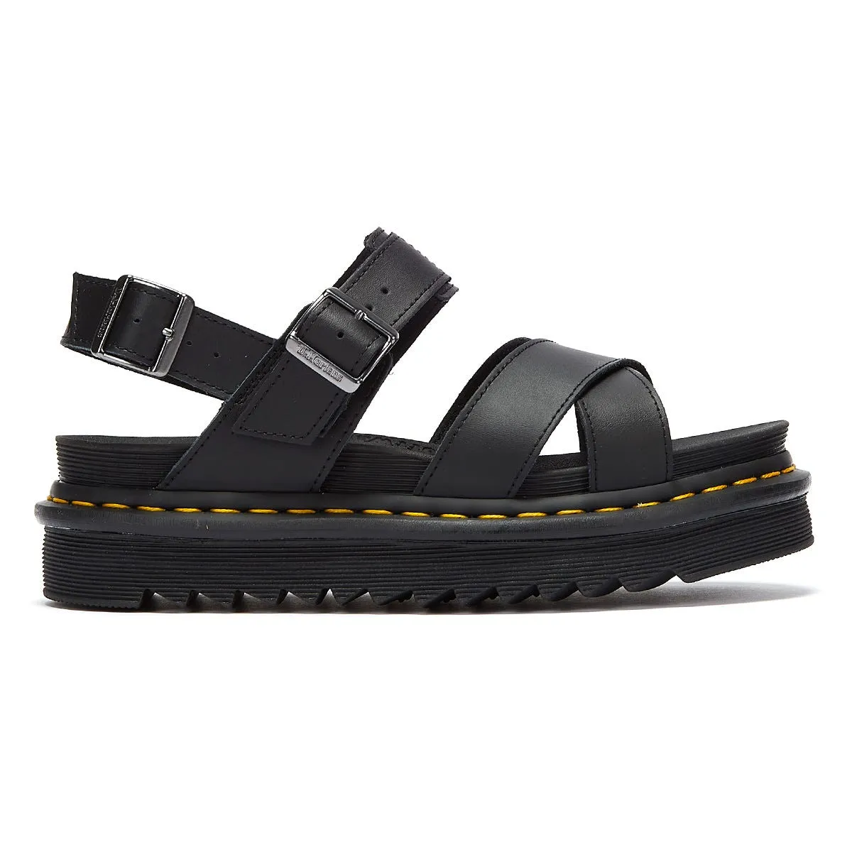 Dr. Martens Voss II Hydro Womens Black Sandals