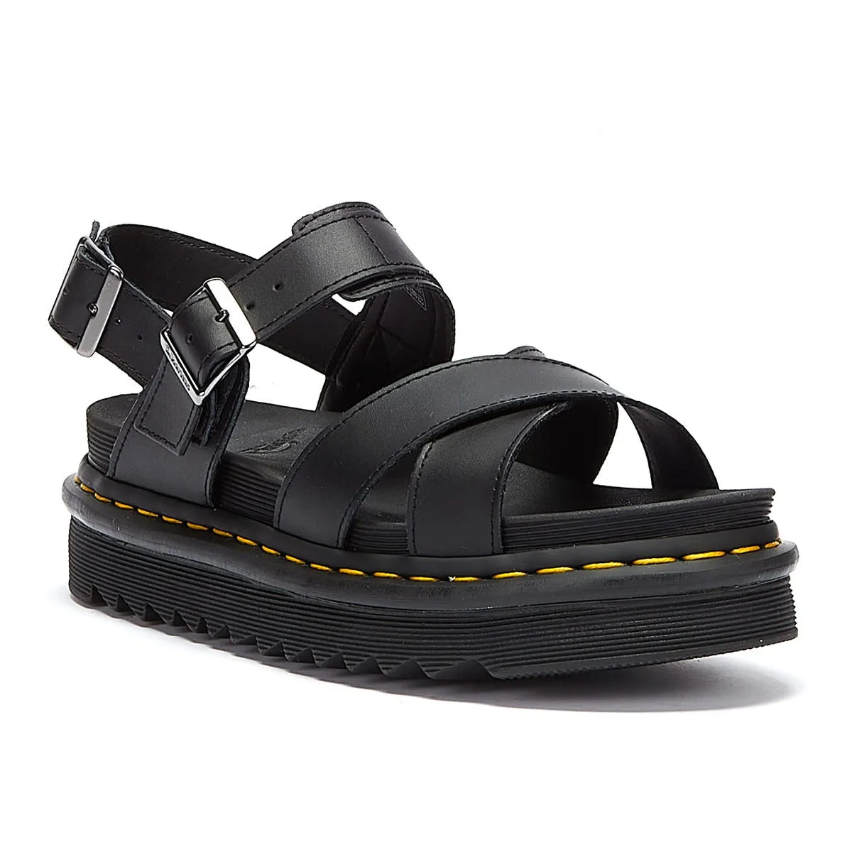 Dr. Martens Voss II Hydro Womens Black Sandals