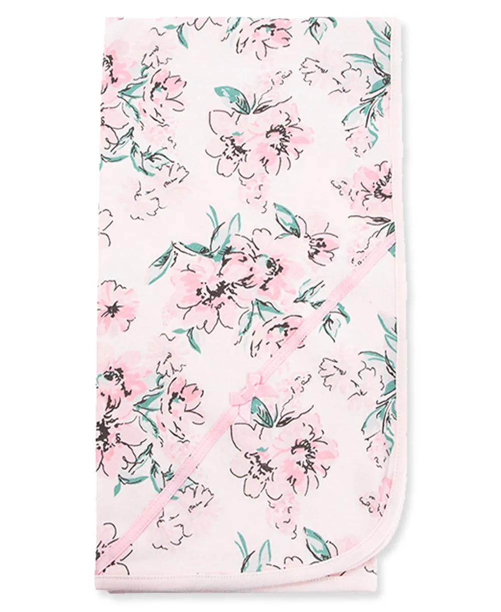 Dream Floral Receiving Blanket