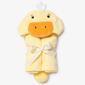 Elegant Baby Yellow Ducky Bath Wrap