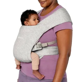 Ergobaby Embrace Cozy Knit Newborn Carrier for Babies - Soft Gray