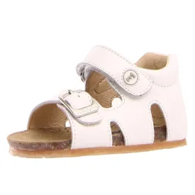 Falcotto Boy's and Girl's Bea Open Toe Sandals - White