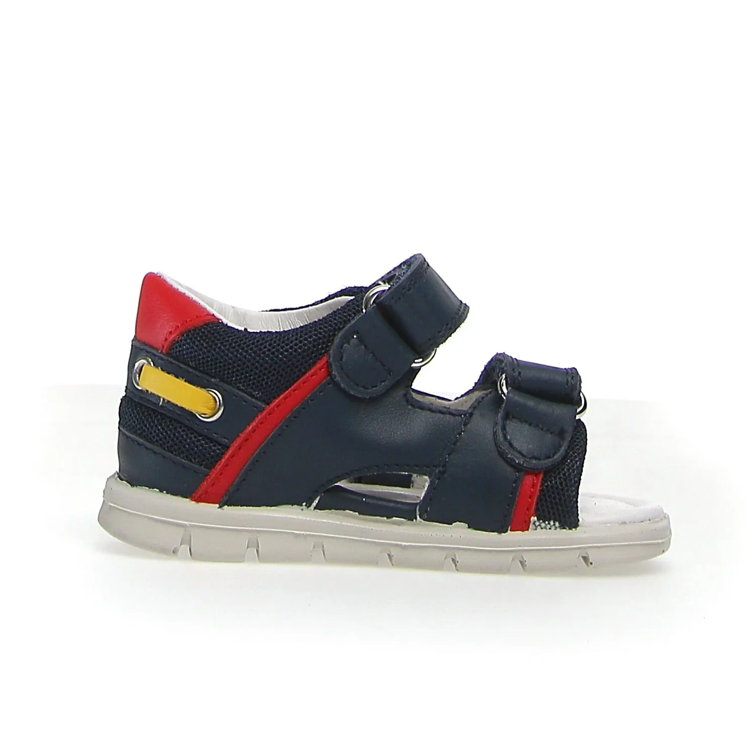 Falcotto Boy's and Girl's Mojave Sandals - Navy/Red