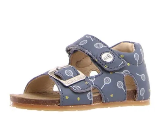 Falcotto Boy's and Girl's Tennis Bea Open Toe Sandals - Celeste