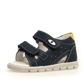 Falcotto Boy's Crockin Sandals - Navy/Yellow