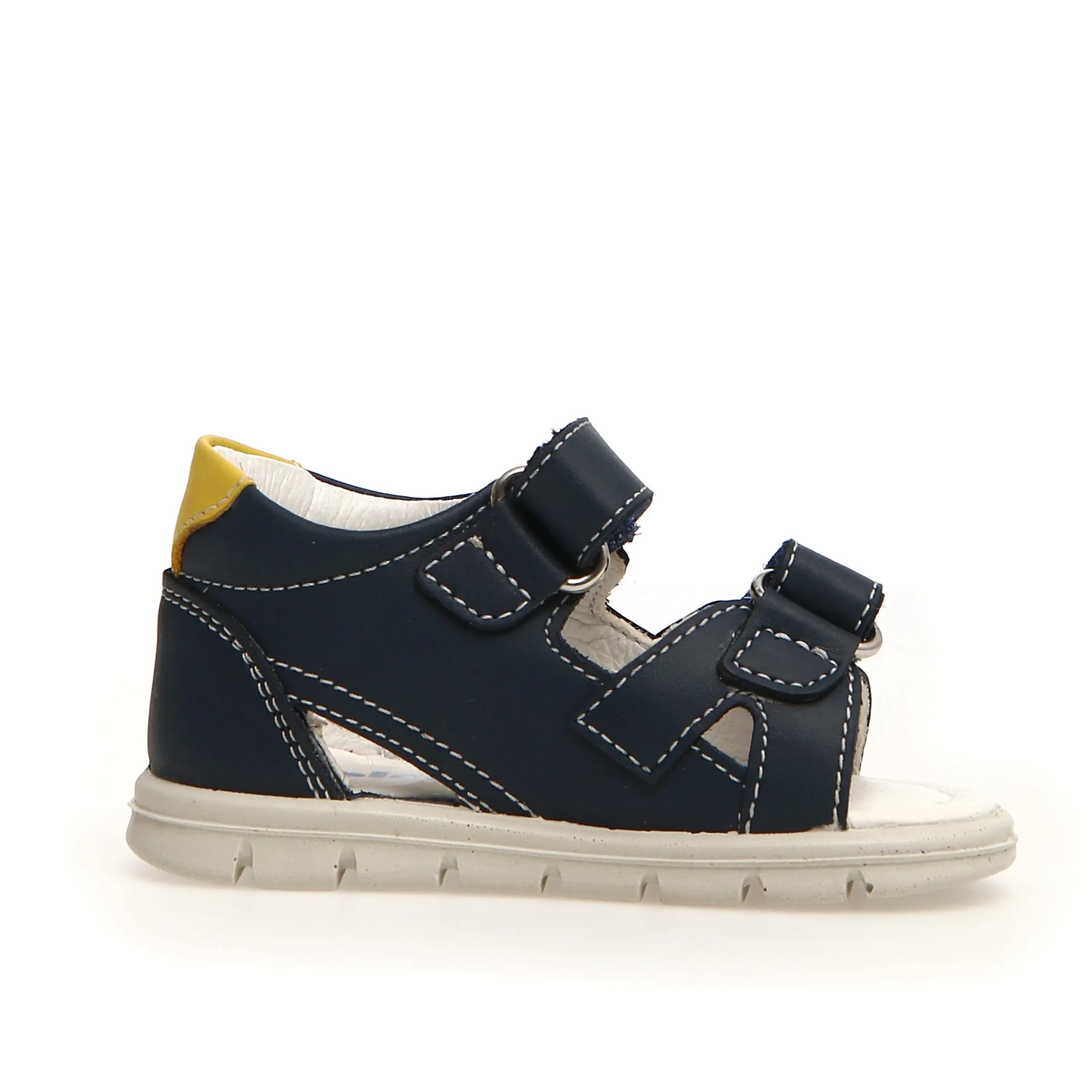 Falcotto Boy's Crockin Sandals - Navy/Yellow