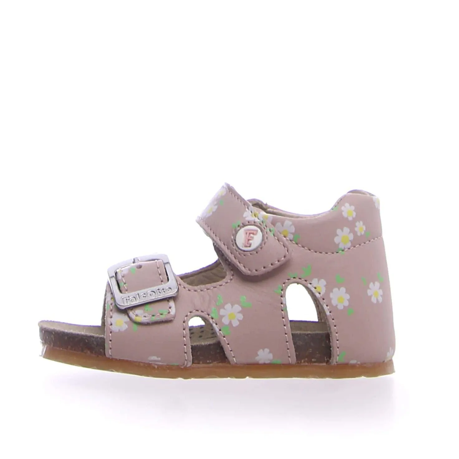 Falcotto Girl's Bea Open Toe Sandals - Cipria