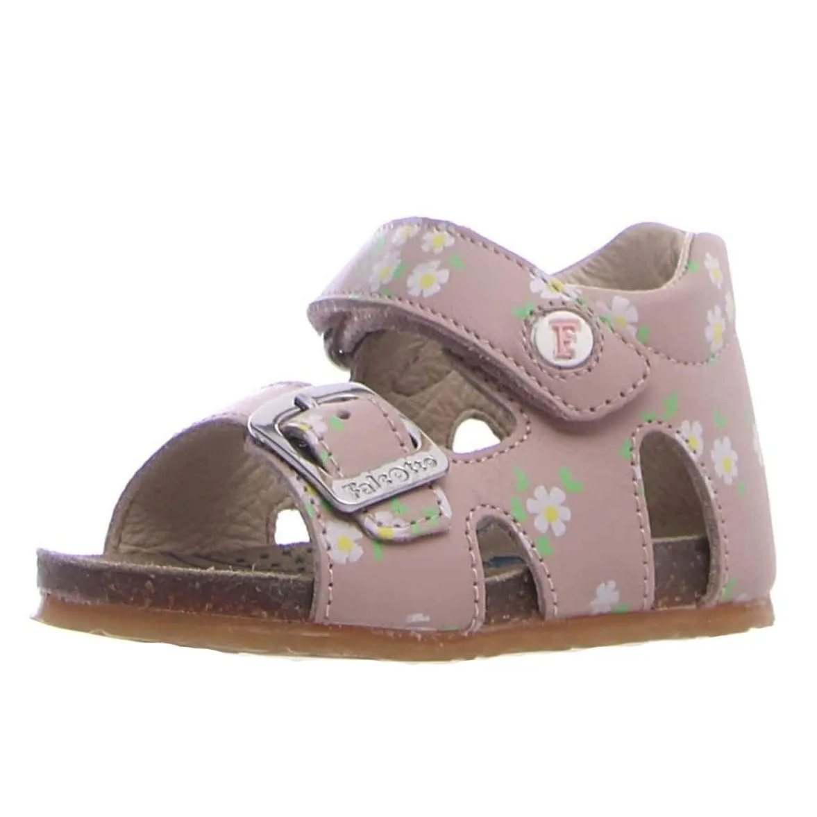 Falcotto Girl's Bea Open Toe Sandals - Cipria