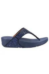 FitFlop Lulu Glitter Toe Thong navy