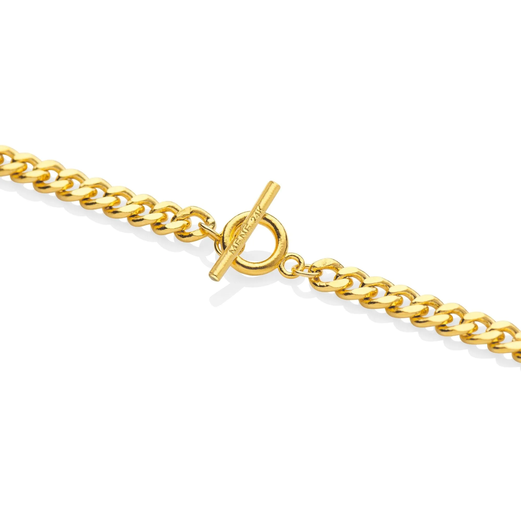 Flat Curb Chain Bracelet