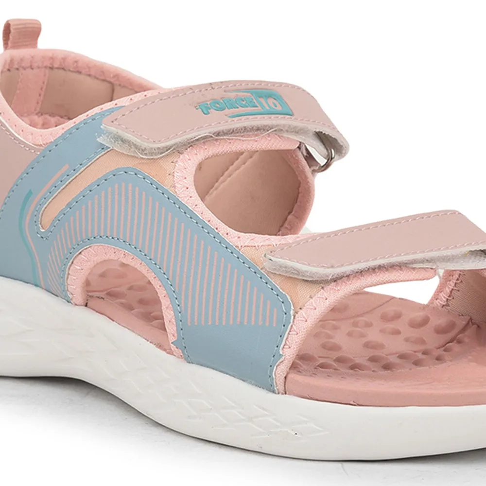 Force 10 Casual Sandal For Women (Peach) IMPACT-172 By Liberty